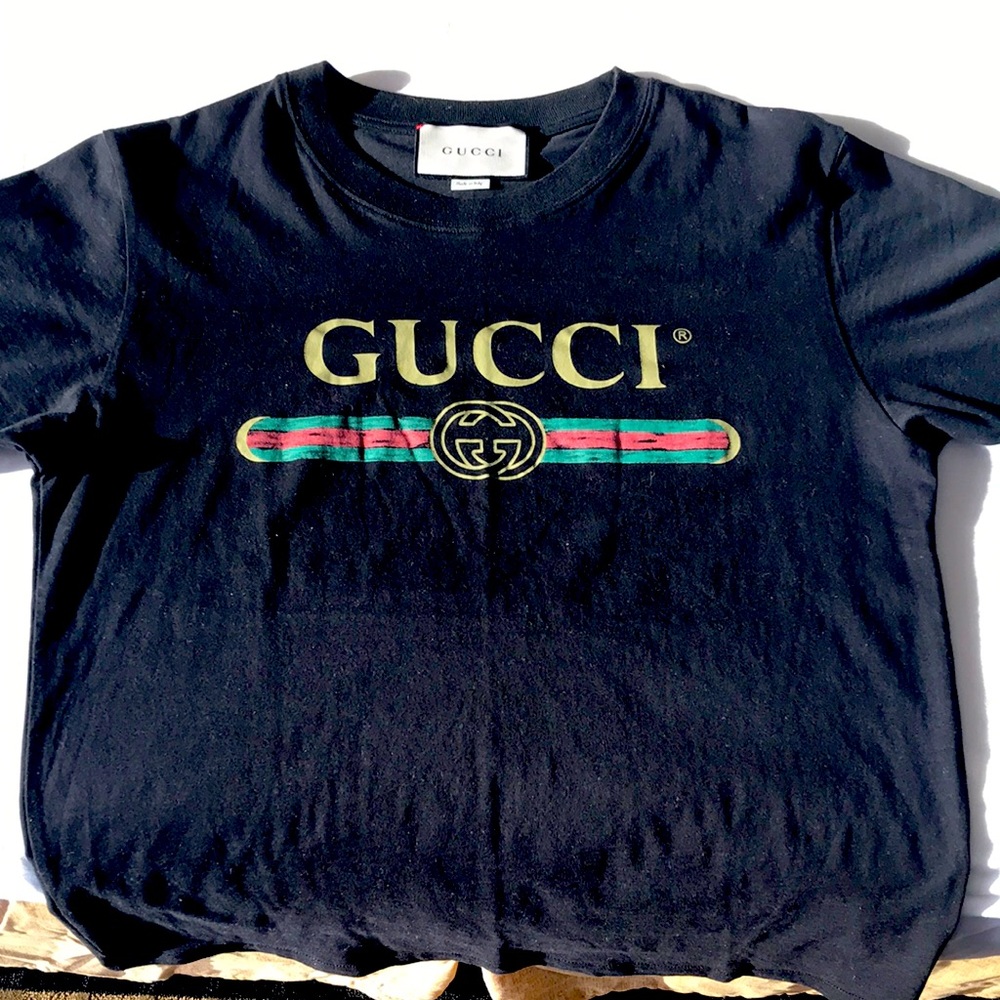 SOLD SOLD Gucci black logo shirt